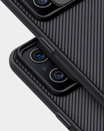 Kapak telefoni Nillkin CamShield për Realme GT Neo 2, me mbrojtje kamere, ngjyrë e zezë