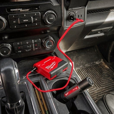 Tapa mbrojtëse për veshë Milwaukee L4 RLE Listen & Speak, reduktim zhurme 26 dB, me karikues, të kuqe e të zeza