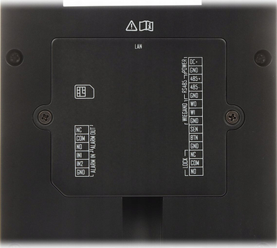 Terminal kontrolli aksesi Hikvision DS-K1T502DBWX-C, RFID MIFARE, kamerë 2MP, IP65, gri