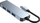 USB HUB Tech-Protect (9589046919367), 1x USB-C + 2x USB-A 3.0, i hirtë 