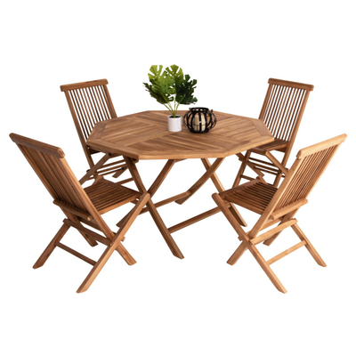 Set i jashtëm Kendall tavolinë e palosshme 5-pjesësh (HM11950)