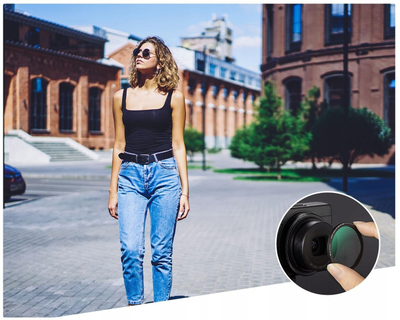 Filter fotografik K&amp;F Concept Black Mist 1/8, 86mm, HD, i zi