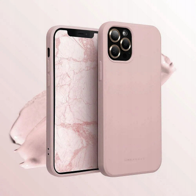 Maskë mbrojtëse Roar Space Case për Samsung S25 Plus, silikoni, rozë