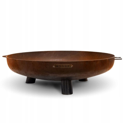 Vater zjarri kopshti Bonfeu Bonbowl Plus FH3.800, Ø80 cm, çelik Corten, kafe rusty