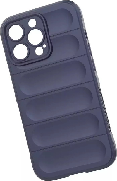 Kuti mbrojtëse Magic Shield për iPhone 13 Pro Max, TPU, antirrëshqitëse, e zezë