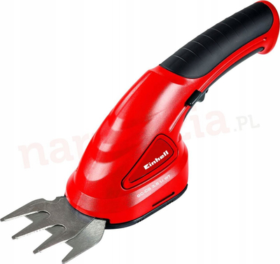 Gërshërë barit e shkurresh pa kabllo Einhell GC-CG 3.6/70 Li WT, 3.6V, me bateri mrena, e kuqe