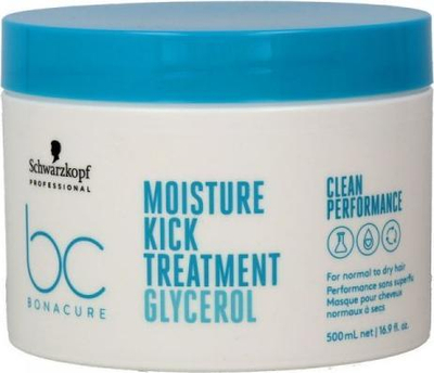 Trajtim flokësh Schwarzkopf BC Clean Moisture Kick, 500ml, hidratues, transparent