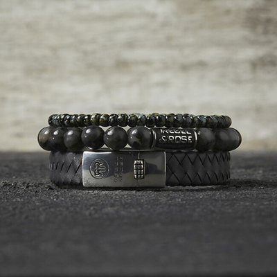 Byzylyk Rebel&Rose Japanese Black Leopard RR-40116-S