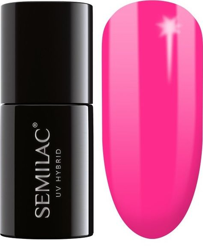 Llak thonjsh hibrid Semilac Pink Wink 170, 7 ml, rozë