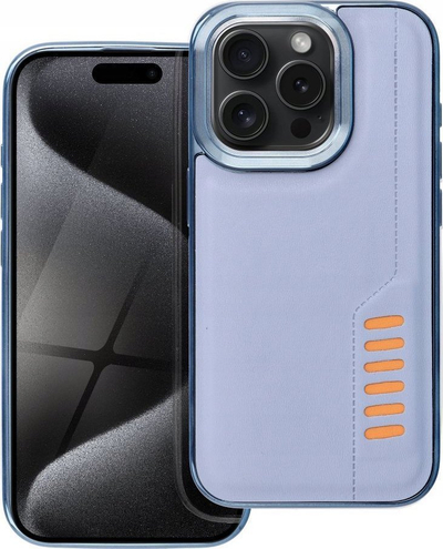 Kapak telefoni Milano për Xiaomi Redmi Note 13 5G, kundra goditjeve, me skaj të ngritur te kamera, blu