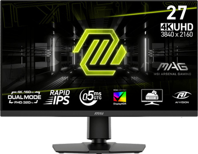 Monitor gaming MSI MAG 272URDF E16, 27", 4K Ultra HD, Rapid IPS, i zi