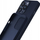 Mbulesë silikoni 3mk për Apple iPhone 15 Pro Max, me mikrofibër, blu e errët