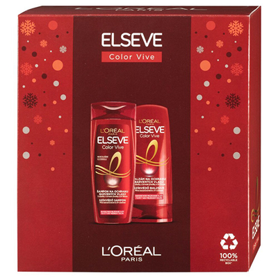 Set për flokë L´Oréal Paris Elseve Color Vive shampo 250 ml + balsam 200 ml