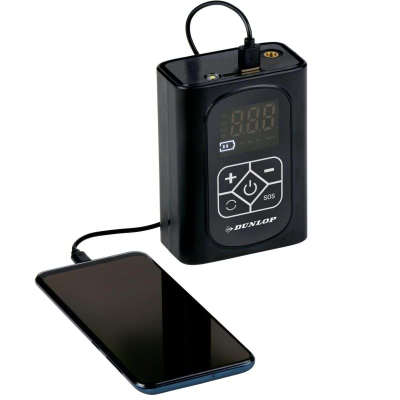 Kompresor makine Dunlop digital, 150 PSI, 4000 mAh, i zi
