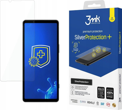 Folie mbrojtëse 3mk SilverProtection+, për Sony Xperia 5 V, antibakteriale, transparente