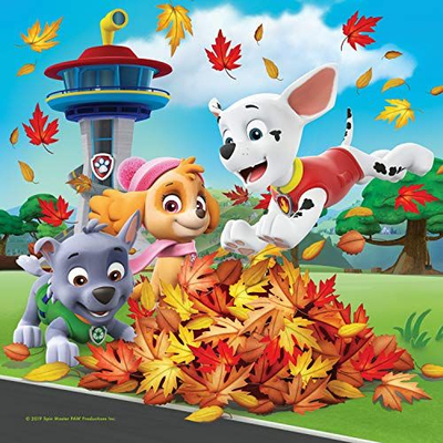 Set puzzle Ravensburger Paw Patrol, 3x49 copa, për kalamaj 5+