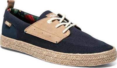 Espadrile për çuna Adidas TBS Retford, taban kashte, navy