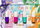 Set llak thonjsh për kalamaj TUBAN Tubi Glam Pearl, 4 copë, lahen me ujë, shumëngjyrësh