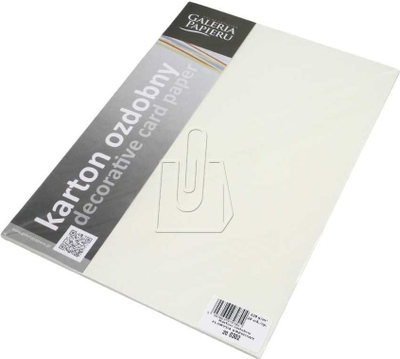 Letër dekorative ARGO Florida, A4, 220 g/m², 20 fletë, krem