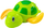 Lodër banjoje LEAN TOYS Bath Toy Wind Up Turtle, 13 cm, blu jeshile