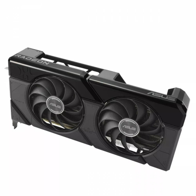Kartë grafike Asus Dual RX 7700 XT OC, 12GB GDDR6, PCI Express, ngjyrë e zezë