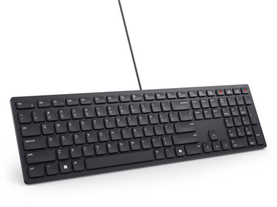 Tastierë Dell KB525C, me kabllo, layout US International, e zezë