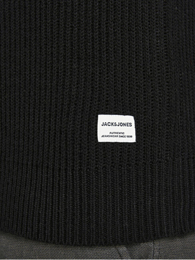 Triko Jack & Jones JJPANNEL, e zezë