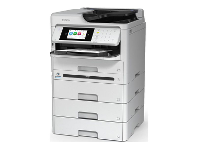 Printer Multifunksional Epson WorkForce Pro WF-M5899DWF, Monokrom, Wi-Fi, Dupleks