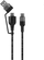 Кабел USB 4smarts ComboCord CA, USB A во USB C, 1.5 m, 60 W, црн