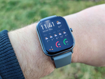 Orë e mençur Xiaomi Amazfit GTS, e portokalltë