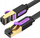 Kabllo rrjeti Vention Cat.7 Flat, RJ45, 10m, i zi
