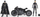 Set lodrash DC Comics The Batman Selina Kyle Chase, 2 figura 10 cm, motor, i zi