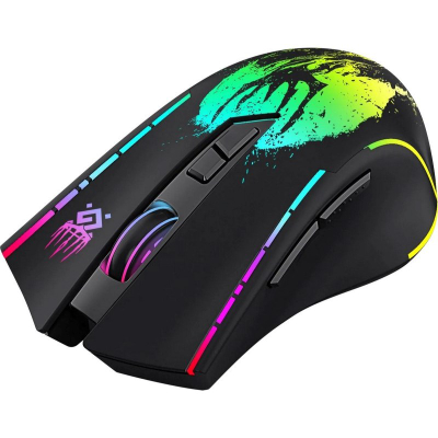 Maus wireless Defender Kronos GM-695, 1600 DPI, 7 butona, i zi