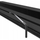 Rrjetë kunder mushkonjave Easy Life EasyLINE, alumin, deri 130 x 150 cm, e zezë