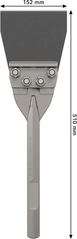 Skreper dyshemeje Bosch Accessories 2608690677, çelik i qëndrueshëm