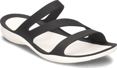 Sandale për femra Crocs Swiftwater W 203998, materiale Croslite, kundër rrëshqitjes, të zeza të bardha