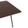 Tavolinë ngrënieje katrore Trenk 120x120x75Hcm (HM9614.02), zezë