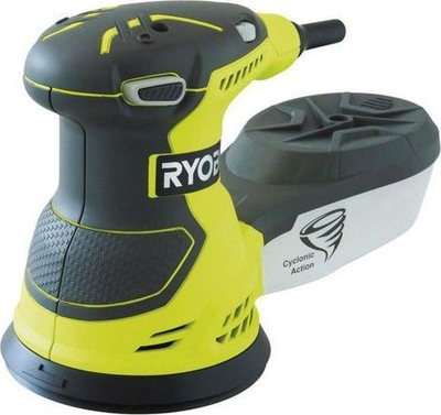 Llëmues orbital Ryobi ROS300A, 300W, 125mm, jeshil