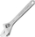 Çelës i rregullueshëm Deli Tools EDL006A, 6\", çelik karboni, argjendtë
