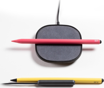 Дигитално пенкало ZAGG Pro Stylus 2, отфрлање на дланка, безжично полнење, сиво