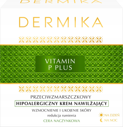 Krem hidratues për fytyrë Dermika Vitamin P Plus për femra 50ml