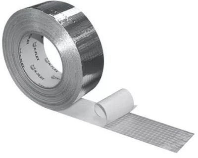 Shirit i përforcuar K-FLEX ALU AR CW, 75mm, 50m, i argjendtë