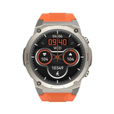Smartwatch Hifuture Futurego Mix2, 1.43" AMOLED, me thirrje Bluetooth, portokalli
