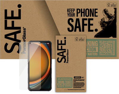 Mbrojtës ekrani PanzerGlass për Samsung Galaxy XCover 7 6 Pro, xham i temperuar, transparencë e lartë