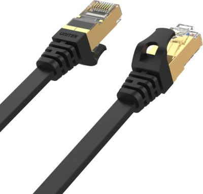 Kabllo rrjeti Unitek C1897BK 2m, RJ45 Cat 7 SSTP, e zezë