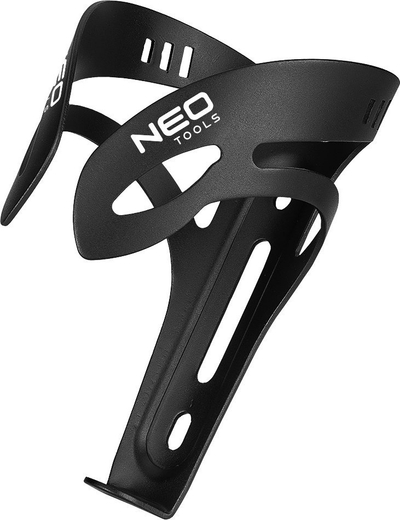 Mbajtëse shishe biçiklete Neo Tools 91-012, alumin, e zezë