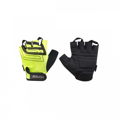 Doreza sportive Force Sport Fluo S, të ajrueshme, për biçikletë, me ngjyrë fluo