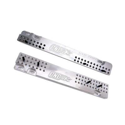 Adapter sediljeje CNC71 BMW E87, alumin 7075, anë e majtë, ngjyrë argjendi