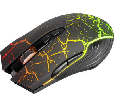 Maus lojërash Defender Commander GM-511, 1600 DPI, Bluetooth 5.0, i zi