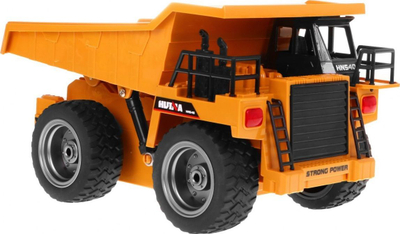 Kamion vetëshkarkues me telekomandë Huina Toys Dump Truck, 2.4GHz, 5 km/h, i verdhë